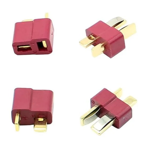 skrnrhrery 10 pares de conectores de enchufe en T para_7