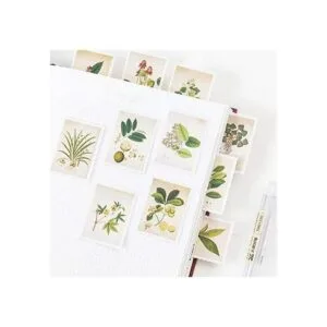 EORTA Juego de 135 pegatinas para sellos postales vintage_4