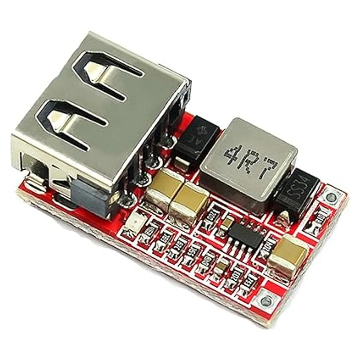 ALAMSCN DCDC Buck Convertidor de Cargador USB para Coche_5