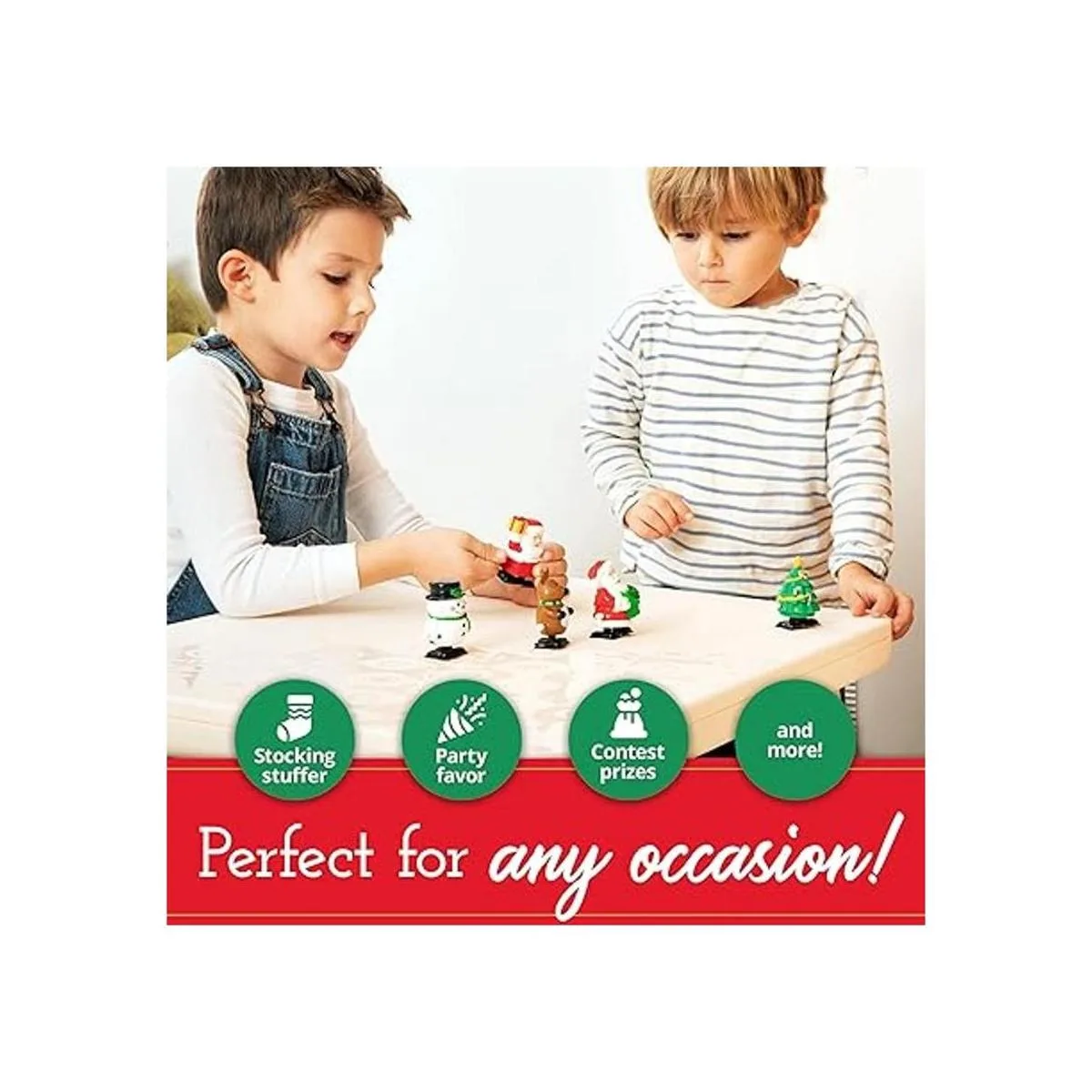 PREXTEX Rellenos de calcetines de Navidad con cuerda de_4