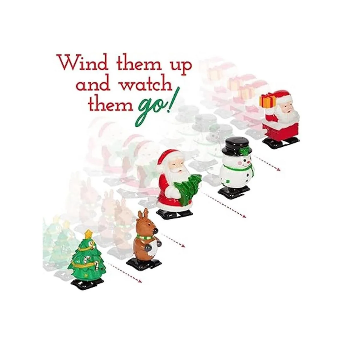 PREXTEX Rellenos de calcetines de Navidad con cuerda de_3