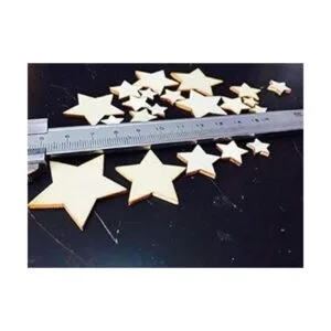 1 Pack 100pcs 5 Tamaños mixtos Fivepointed Star de_4