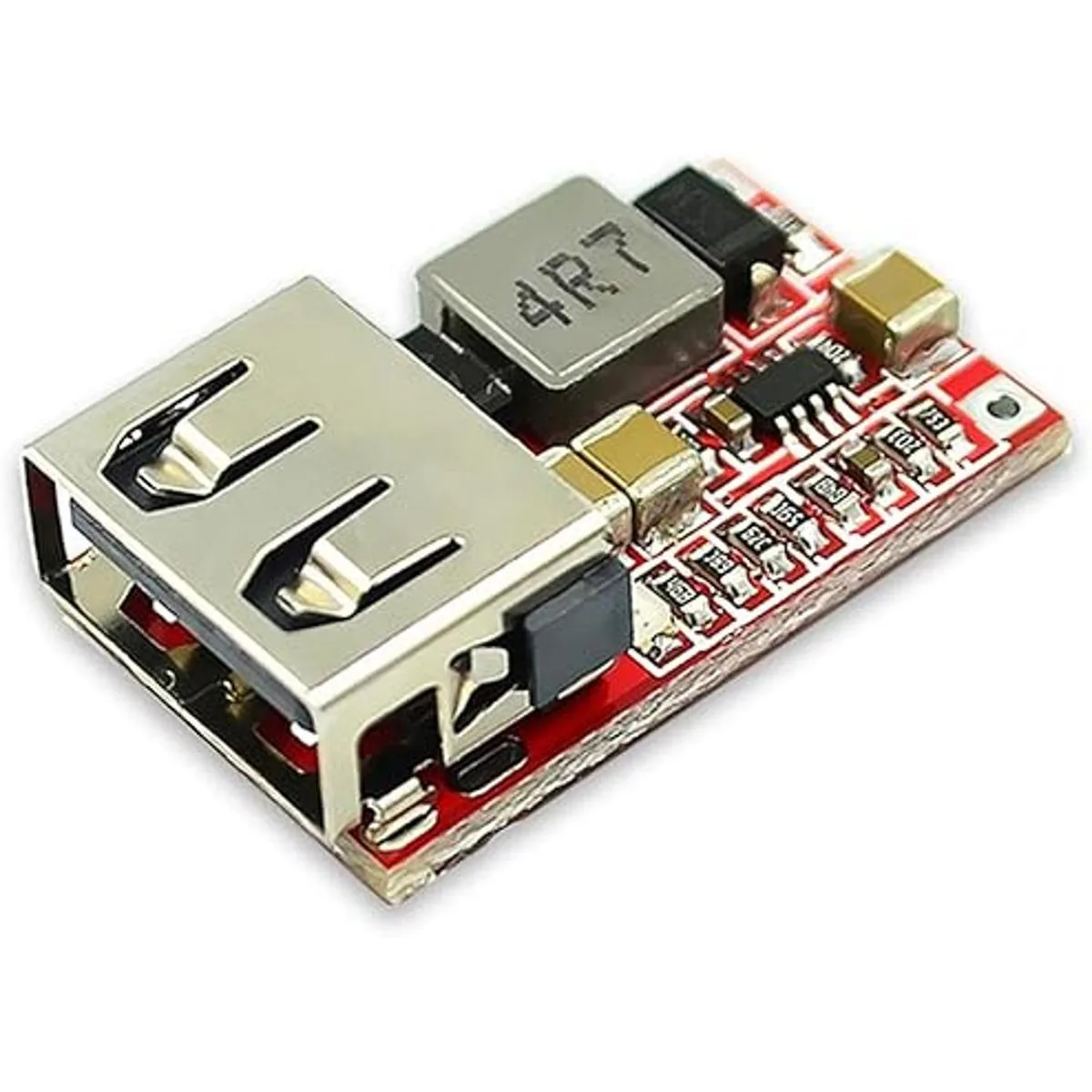 ALAMSCN DCDC Buck Convertidor de Cargador USB para Coche_4