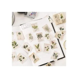 EORTA Juego de 135 pegatinas para sellos postales vintage_7