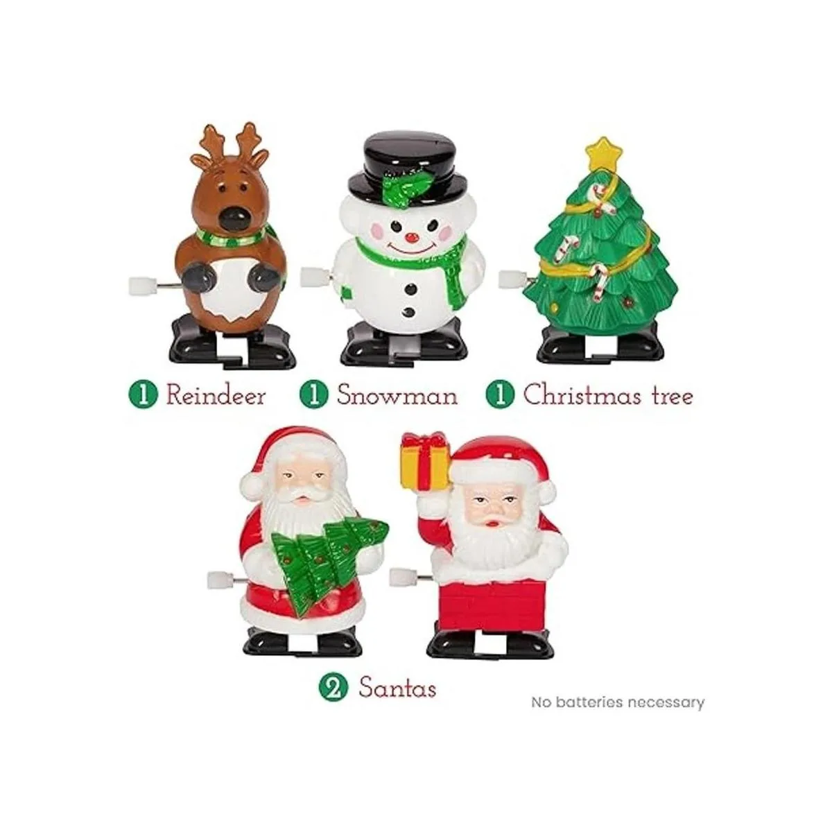 PREXTEX Rellenos de calcetines de Navidad con cuerda de_2