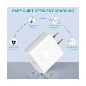 PD 20 W tipo C cargador para iPad cable de carga rápida a_5