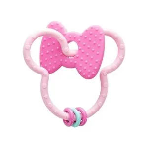 Juguete de anillo de dentición de Minnie Mouse para bebé_1