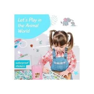 Sinceroduct Juego surtido de calcomanías de animales 8_2