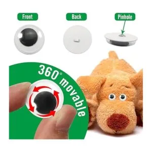 TOAOB 500 botones para coser en ojos de 0.315 in a 0.787_3