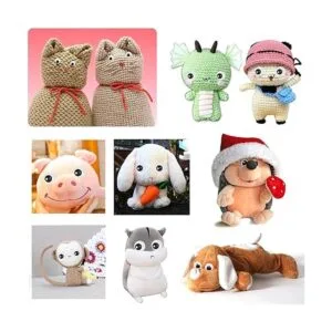 TOAOB 500 botones para coser en ojos de 0.315 in a 0.787_7