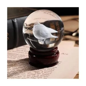 LITIALLY 2.4 pulgadas 2.362 in bola de cristal de pájaro_5