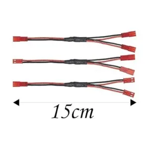 3 piezas ShareGoo JST divisor de enchufe JST macho_3