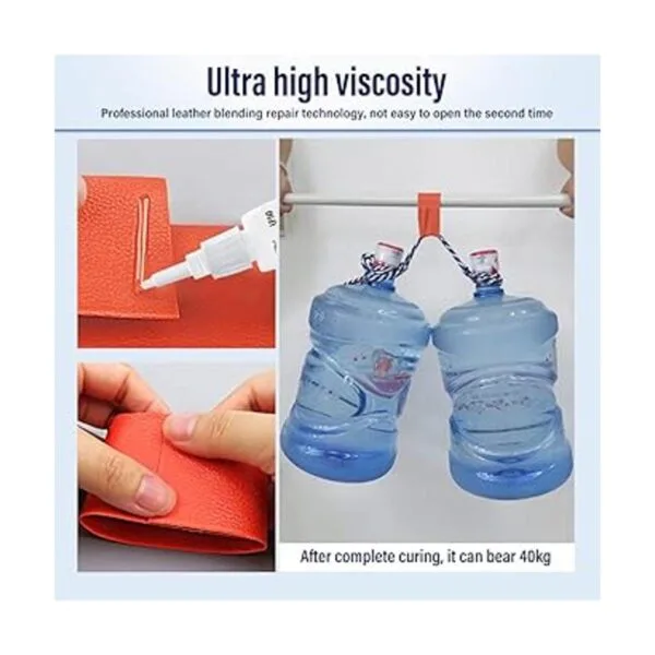 Pegamento de cuero de 0.71 oz adhesivo para cuero_6