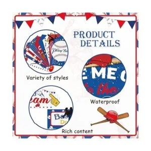 20 piezas de decoración de fiesta de béisbol carteles_3