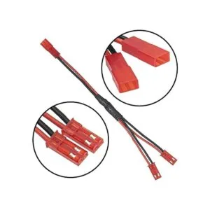 3 piezas ShareGoo JST divisor de enchufe JST macho_6