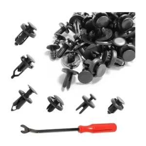 Kit de 120 clips de retención retenedores tipo empuje de_1