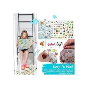 Sinceroduct Juego surtido de calcomanías de animales 8_3