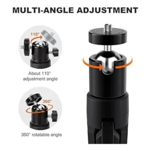 Trípode de mini proyector soporte de trípode compacto de_4