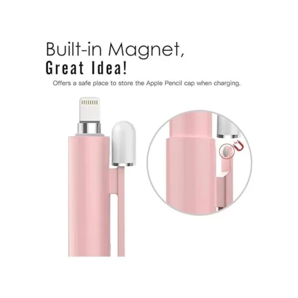 Funda protectora MoKo para Apple Pencil Rosado_6