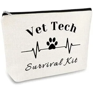 Vet Tech Gifts Bolsa de cosméticos para mujer regalo de_1