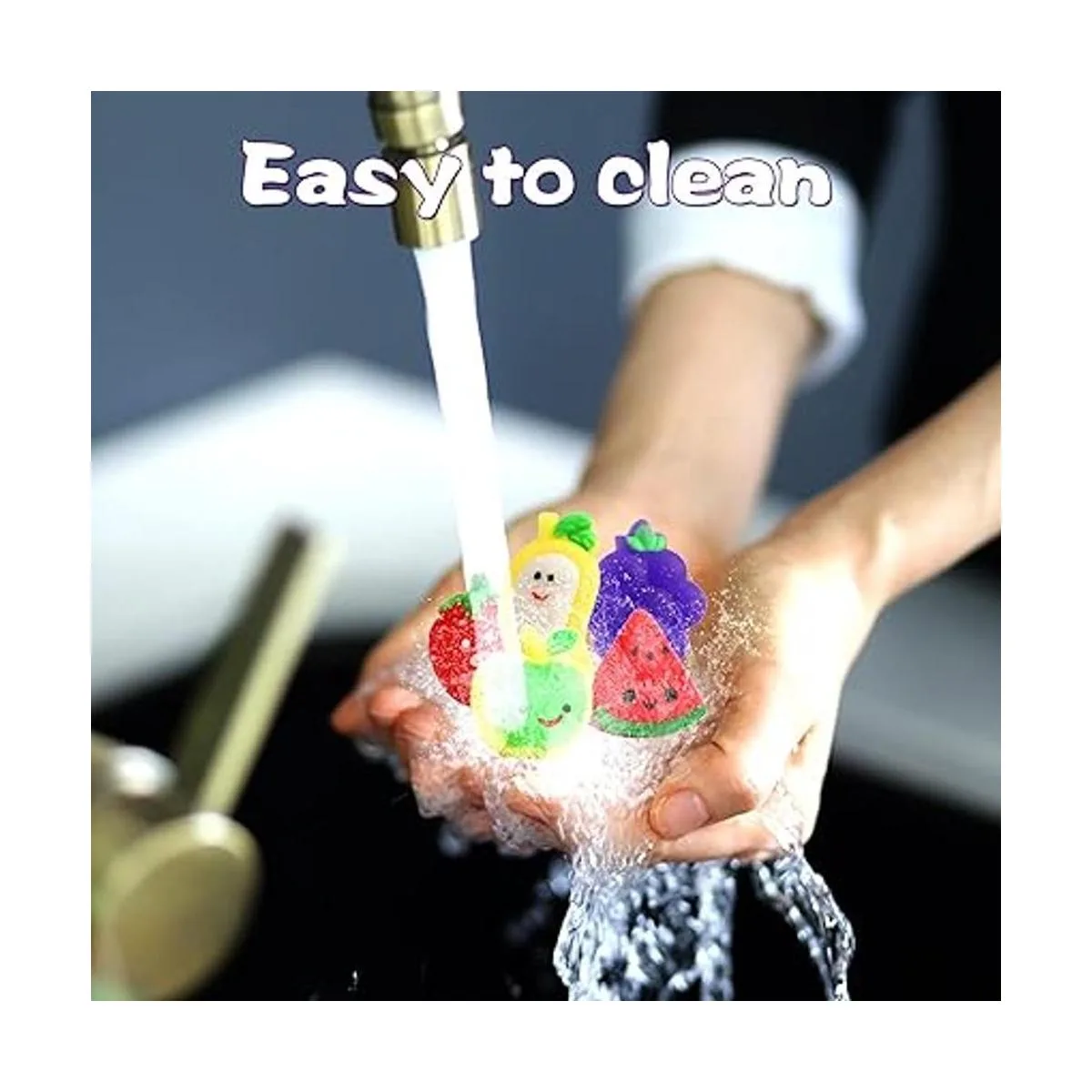 Mochi Juguetes blandos 24 piezas de frutas blandas_3