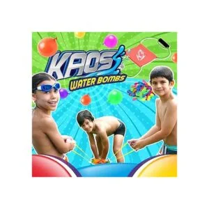 Kaos Catapulta del globo de agua Launcher 50 globos de agua_2