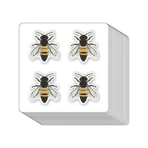 Bumble Bee Pegatinas de 1 pulgada para álbumes de_1