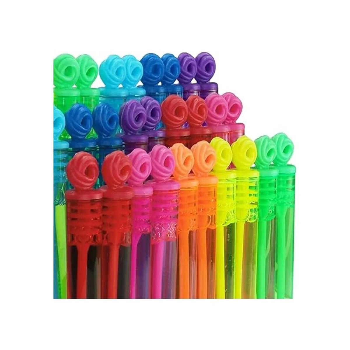 32 piezas de 8 colores mini varitas de burbujas surtido_5