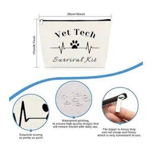 Vet Tech Gifts Bolsa de cosméticos para mujer regalo de_2