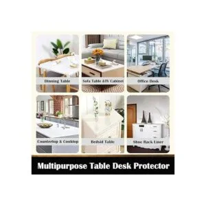 Protector de mesa de vinilo transparente para mesita de_5