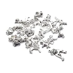 30pcs Antiguo Tibetano Plata Animal Encantos Aleación Pet_5