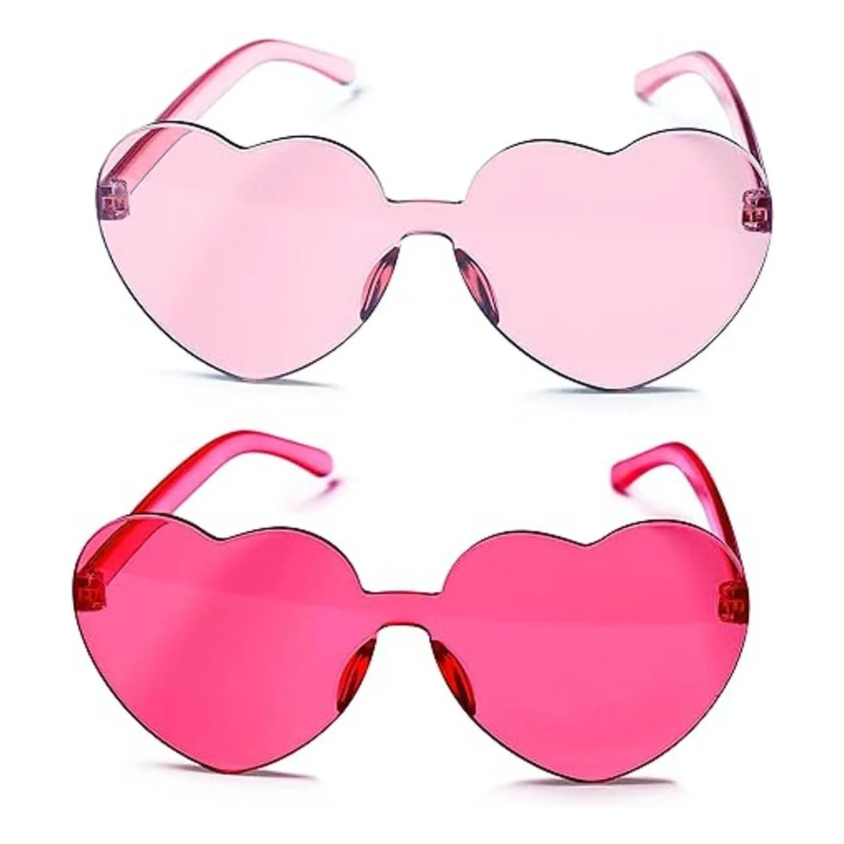 4Es Novelty Paquete de 2 lentes de sol en forma de_2