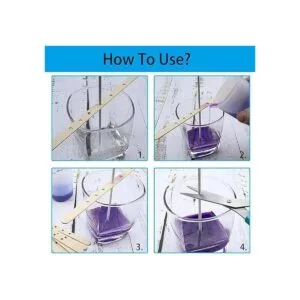 Juego de 100 soportes para velas de madera para hacer_6