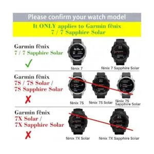 4 unidades Protector de pantalla para Garmin fenix 77_2