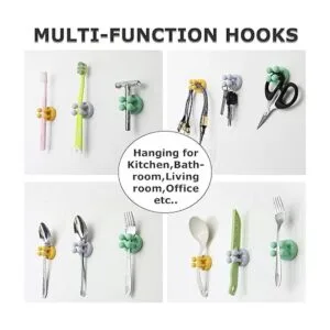 XoYoZo 4 soportes de silicona para cepillo de dientes_2