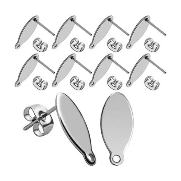 Hallazgos de aretes de tuerca 20 piezas de aretes_1