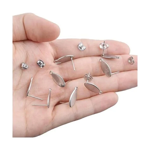 Hallazgos de aretes de tuerca 20 piezas de aretes_6