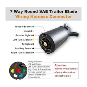 CXTM Enchufe de remolque enchufe de remolque de 7 vías_5