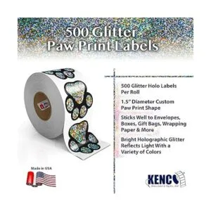 de animales con huellas de patas 500 etiquetas de 1.5_2