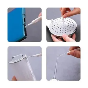 Cepillos pequeños para cabezal de ducha boquilla de_6