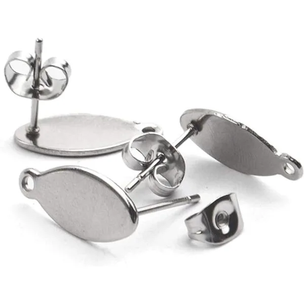 Hallazgos de aretes de tuerca 20 piezas de aretes_5