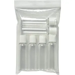 CFS Products Botellas vacías de plástico transparente de 2_5