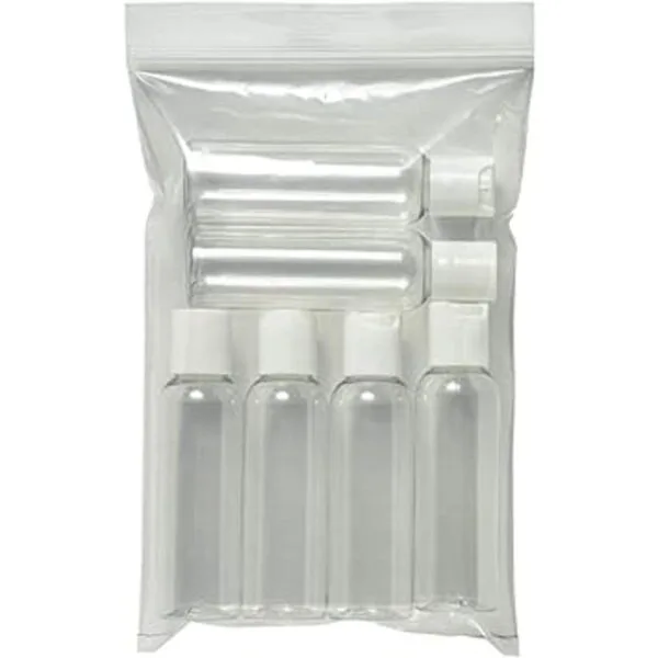 CFS Products Botellas vacías de plástico transparente de 2_5