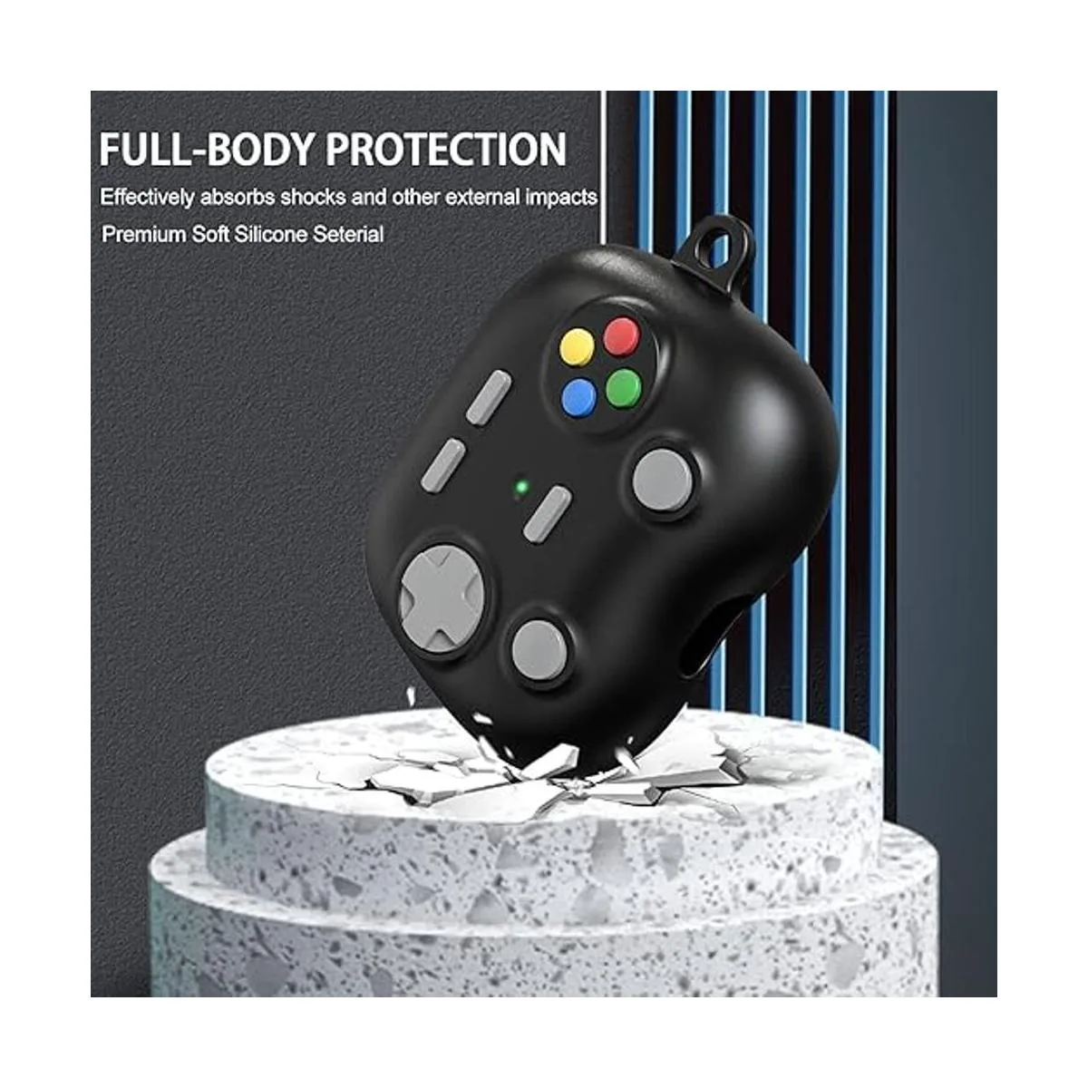 Funda protectora de silicona Volport compatible con Apple_3