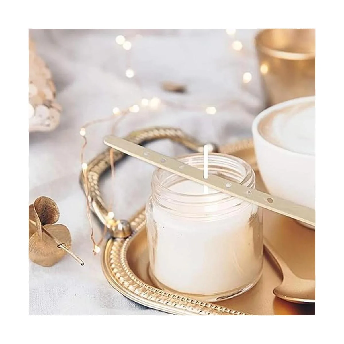 Juego de 100 soportes para velas de madera para hacer_7