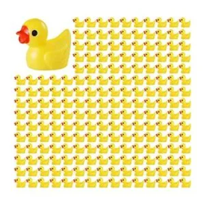 200 piezas de pato de resina mini pato pequeño_1