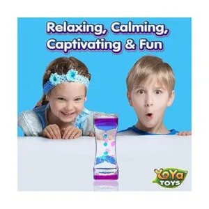 YoYa Toys Burbujeador líquido de movimiento para niños y_6