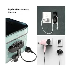 Paquete de 4 organizadores de cables para_6