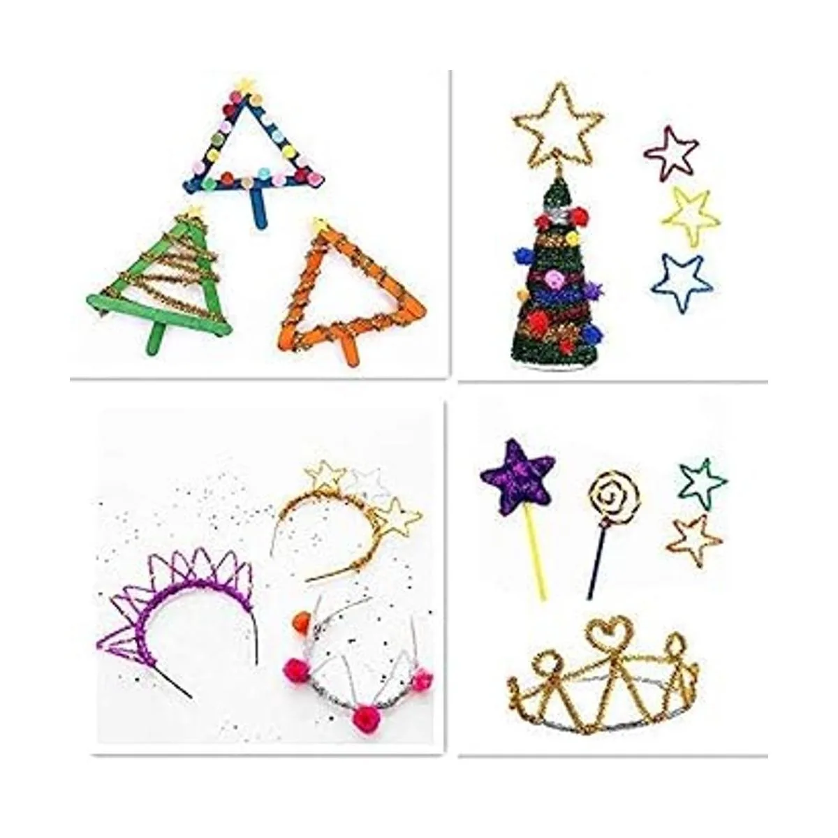 200 unidades de limpiadores de tuberías brillantes con_4