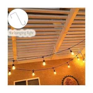 Ganchos de vinilo para valla de 2 x 6 pulgadas ganchos de_3